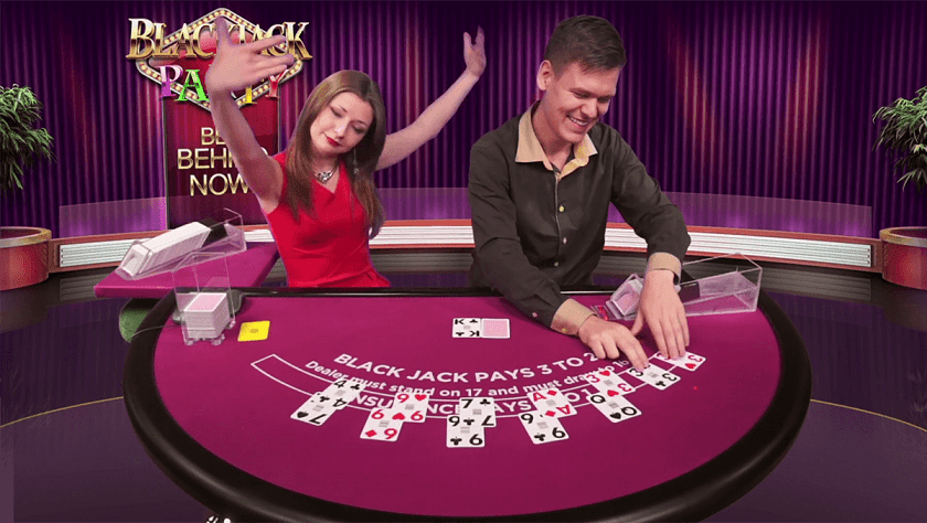 Fiesta de Blackjack de Evolution